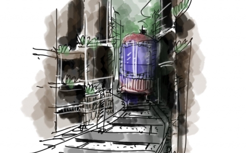 Train street